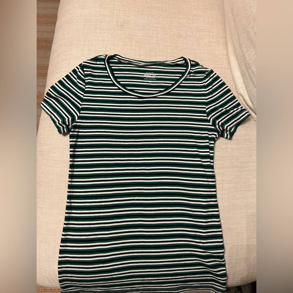 Striped J.Crew t-shirt perfect fit size M